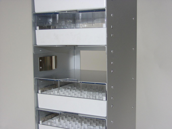 Lagerturm mit SpringClip