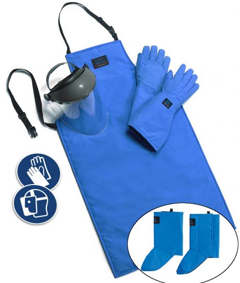 CRYO-Temp Schutz Set unterarmlang mit Gamaschen