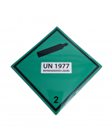 Warnschild UN1977
